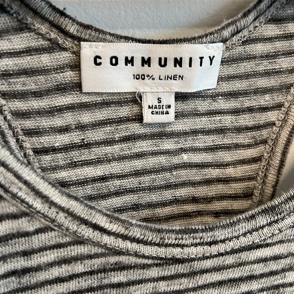 Aritzia (Community) 100% Linen Racerback Tank - Picture 3 of 5